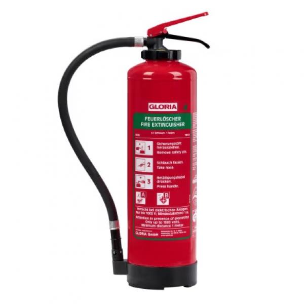 Feuerlöscher Gloria SKA+6 Easy 6 Liter Schaum Kartusche Fluorfrei